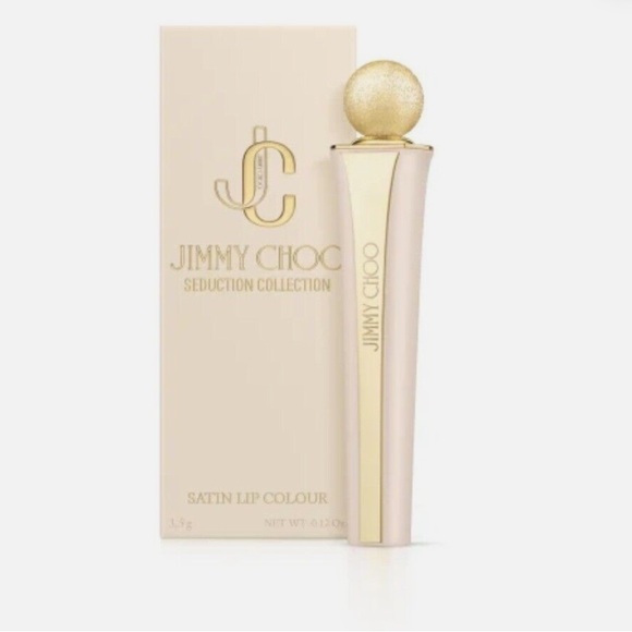 JIMMY CHOO Seduction SATIN Lip Colour Lipstick~Red Carpet 001~NIB Discontinued - Picture 3 of 11